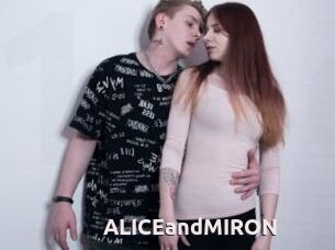 ALICEandMIRON