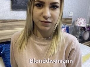 Blonddwomann