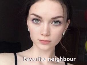 Favorite_neighbour