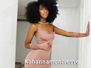 Kahannamontresse