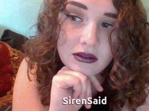 SirenSaid