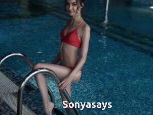 Sonyasays