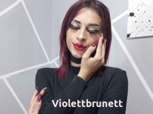 Violettbrunett